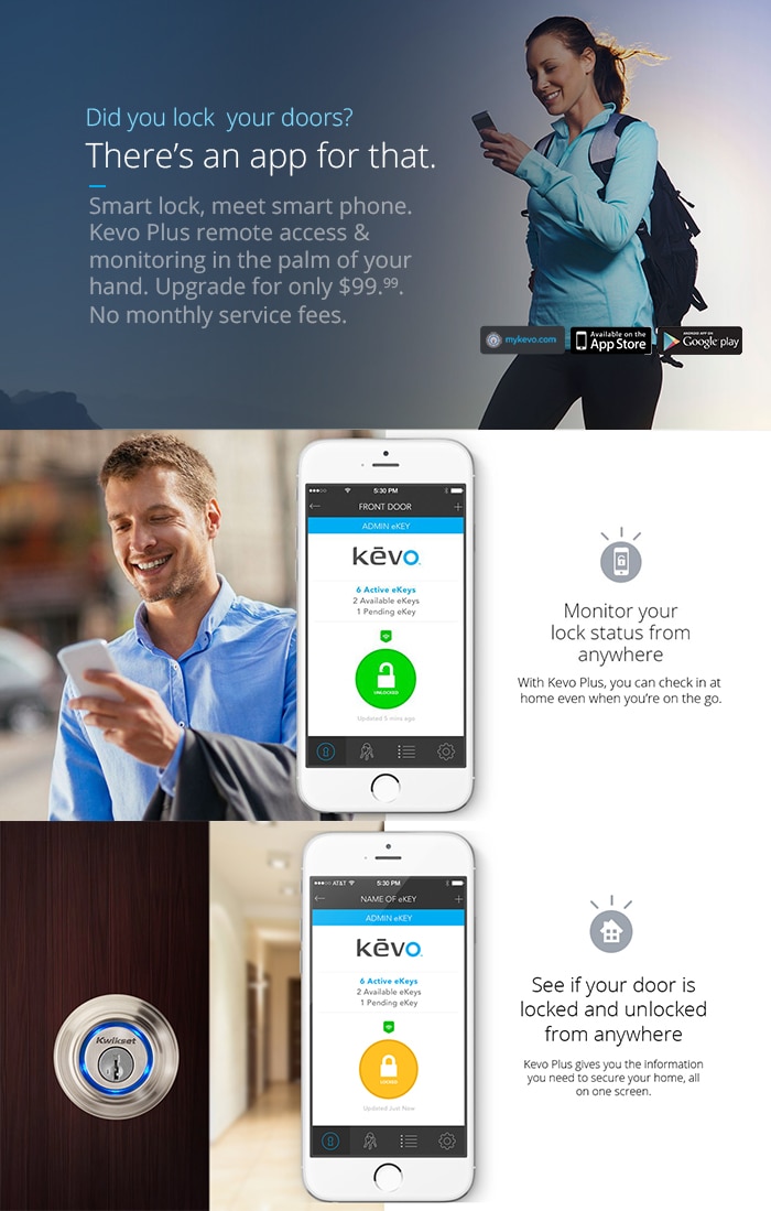 Kevo Electronic Lock